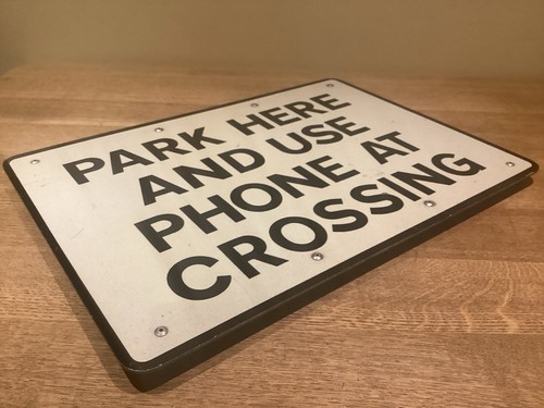 Original railway warning - original,