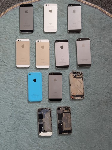 Joblot mixed iphones - iphones, housing