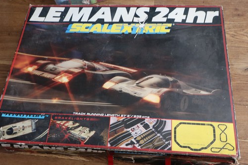 Scalextric mans 24hr set - le,