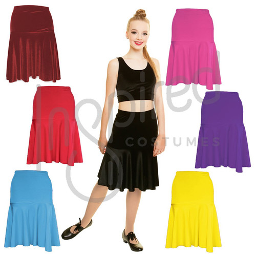 Women latin skirt salsa - women's,