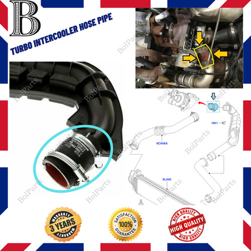 Turbo intercooler hose pipe - turbo,
