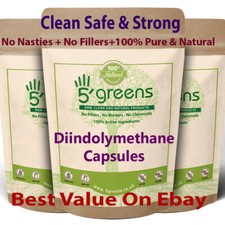 Diindolylmethane Dim 500mg Vegan Capsules Dim Supplement 100% Clean Best Dim Sup