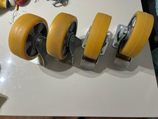 set of 4 wheels heavy duty 150mm