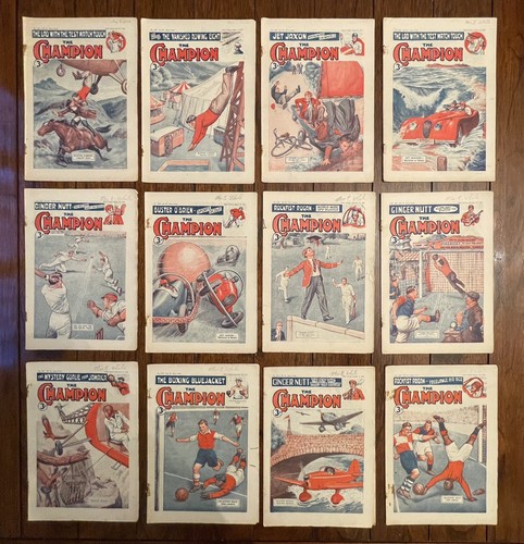 Champion comic 1953 vintage - champion,