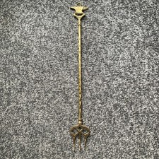 Vintage Brass Toasting Fork 47 cm Long,anvil Gretna green
