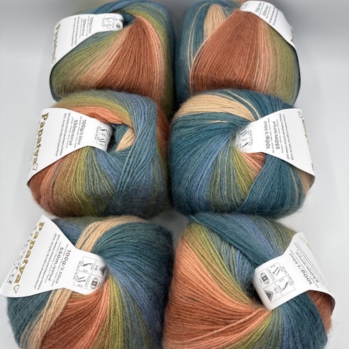 Papatya angora batik yarn - papatya,