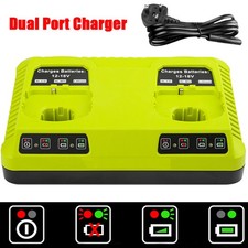 Dual Charger for Ryobi 18V
