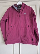 Mountain Equipment Astron Hoody Softshell Jacket, Raspberry Pink, Polartec,UK 12
