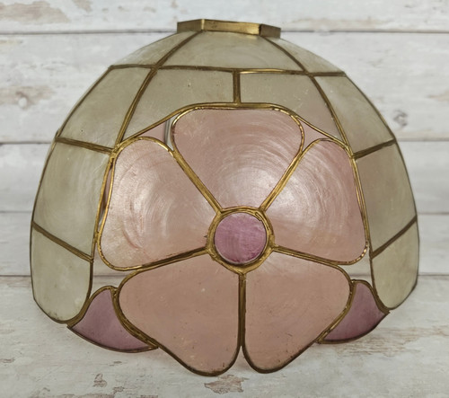 Pink ivory capiz shell - capiz,