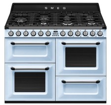 Smeg Range Cooker Pastel Blue