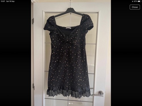 Ladies black stretch dress - ladies,