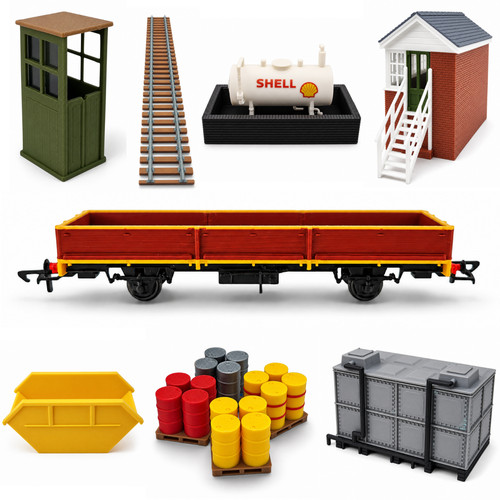 Model railway parts - railway, ho