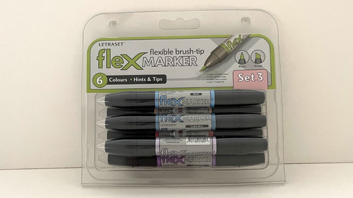 Letraset flexmarker pen set - pen,