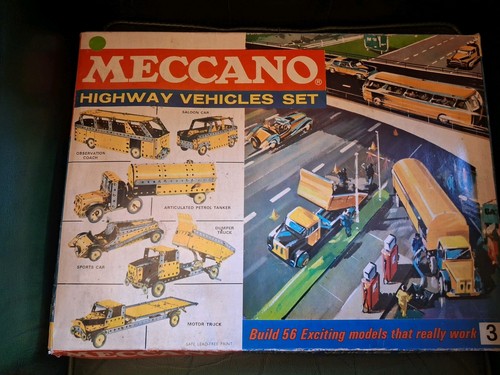 Meccano highway vehicles set - vehicles, 3