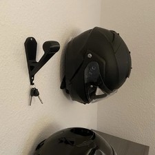 Motorcycle Helmet Holder Jacket Hanger Hook Motorbike Wall Mount Rack Stand