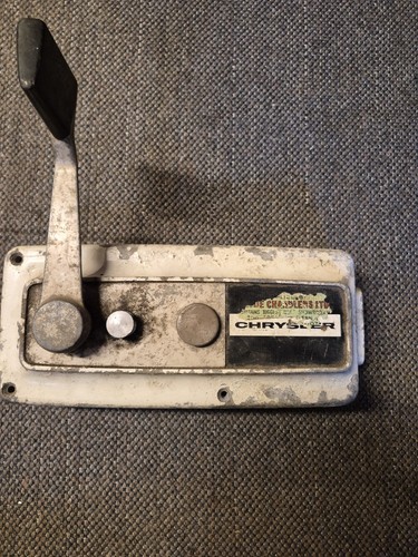 Outboard remote control - remote,