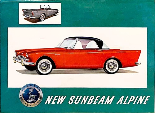 Sunbeam alpine series - series, 1
