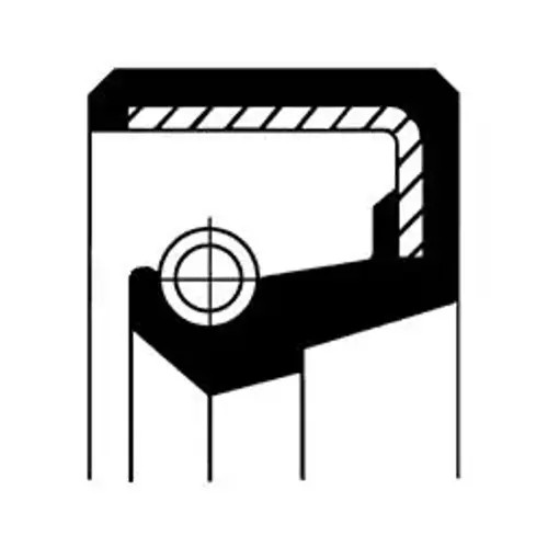 Gearbox shaft seal - , nbr