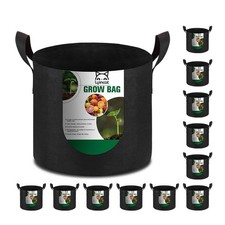 12-Pack 5 Gallon Grow Bags