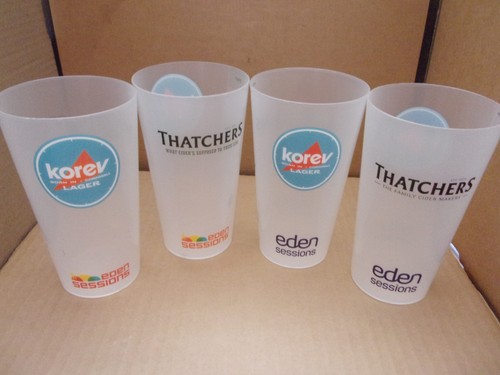 Pint glass plastic each - plastic.,