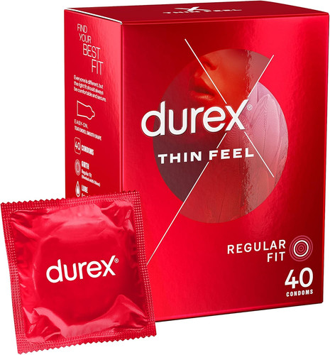 Durex thin feel condoms - durex, feel,