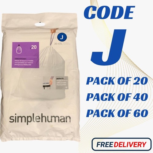 Simplehuman bin liners code - bin, j