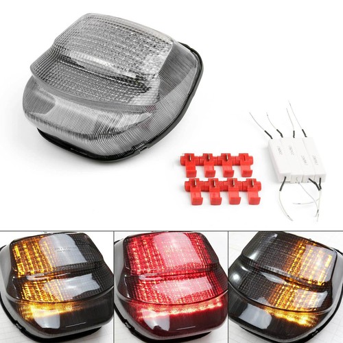 Clear led taillight - clear, turn