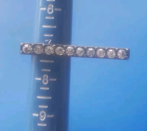 Vintage silver tone - silver, double