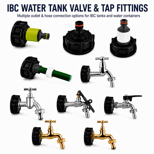 Ibc water tank adapter - ibc,