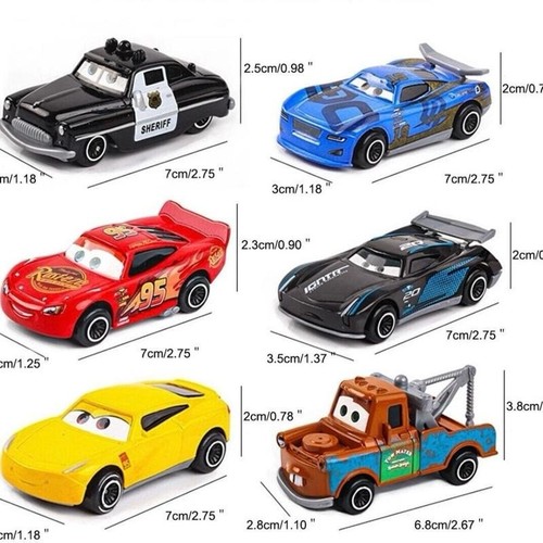 7pcs lightning mcqueen racer - 7pcs,