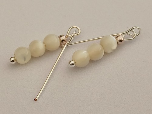Vintage doll earrings - vintage,