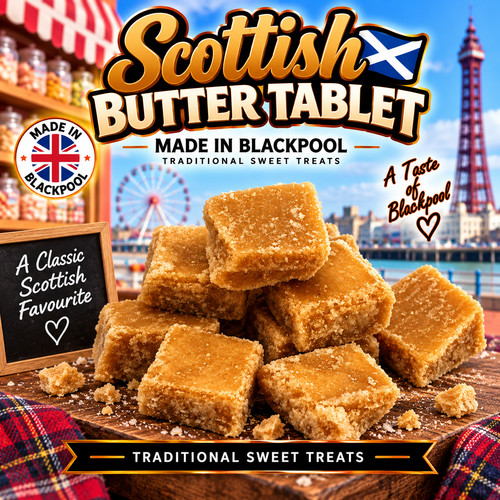 Scottish butter tablet - scottish,