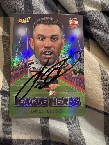 Signed james tedesco sydney - signed,