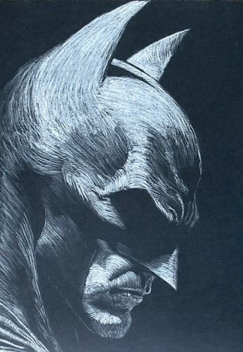 Original batman art pencil - pencil, &