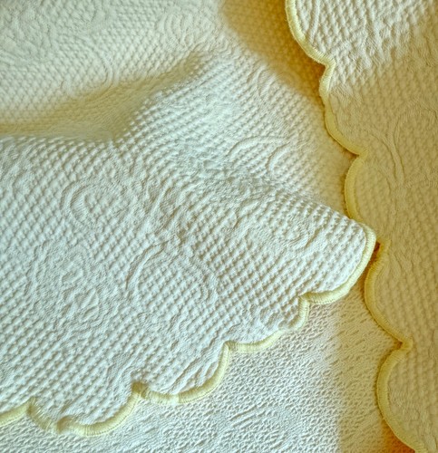 Frette pale yellow matelasse - frette,