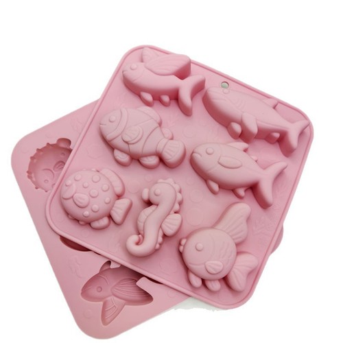 Silicone chocolate molds ocean - molds,