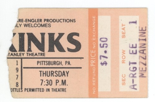 The kinks charlie 1 78 - the, 6/1/78