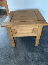 Corona Lamp Table Side End Stand Mexican Solid Pine by Mercers Furniture®