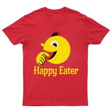 New Happy Eater T Shirt Black