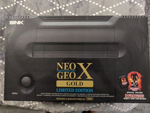 Neo geo gold limited edition - geo,