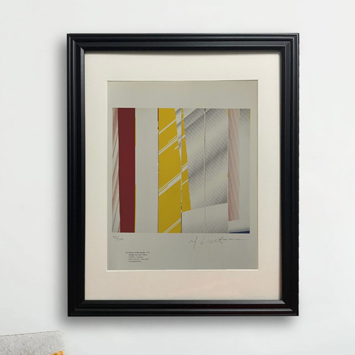 Roy lichtenstein hand signed - roy,