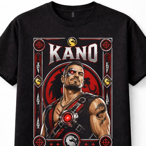 Kano mortal kombat retro - kano,