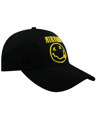 Nirvana cap logo smiley - cap, &