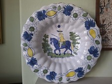 Beautiful Large Delft Lobed