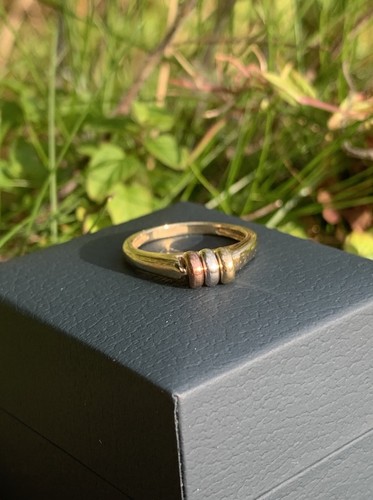 9ct gold spinner - spinner, ring