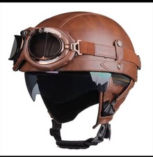 Vintage Style Motorcycle Half