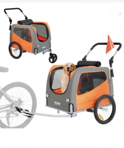 Vevor dog bike trailer - dog,