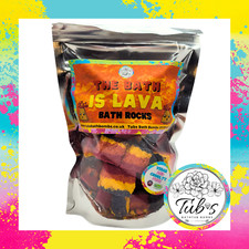 The Bath Is Lava Bath Rocks Bath Bomb Fizzer Gift Present Kids Boys Girls 
