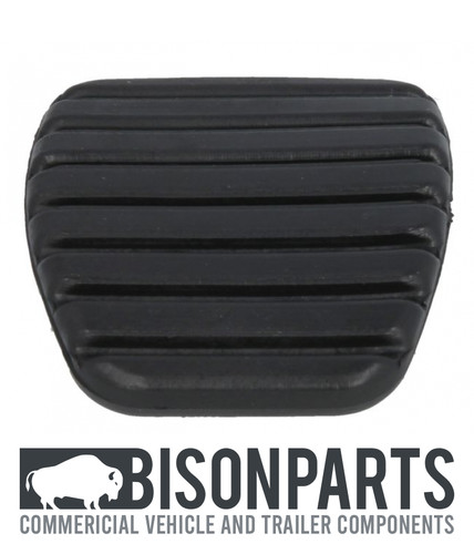 Clutch brake pedal - clutch, rubber