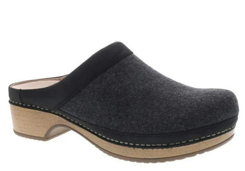 Dansko bethann charcoal wool - dansko,